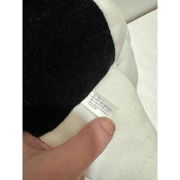 VINTAGE 1994 GIBSON GREETINGS SPOT WHITE & BLACK PUPPY DOG STUFFED ANIMAL PLUSH - Picture 11 of 11